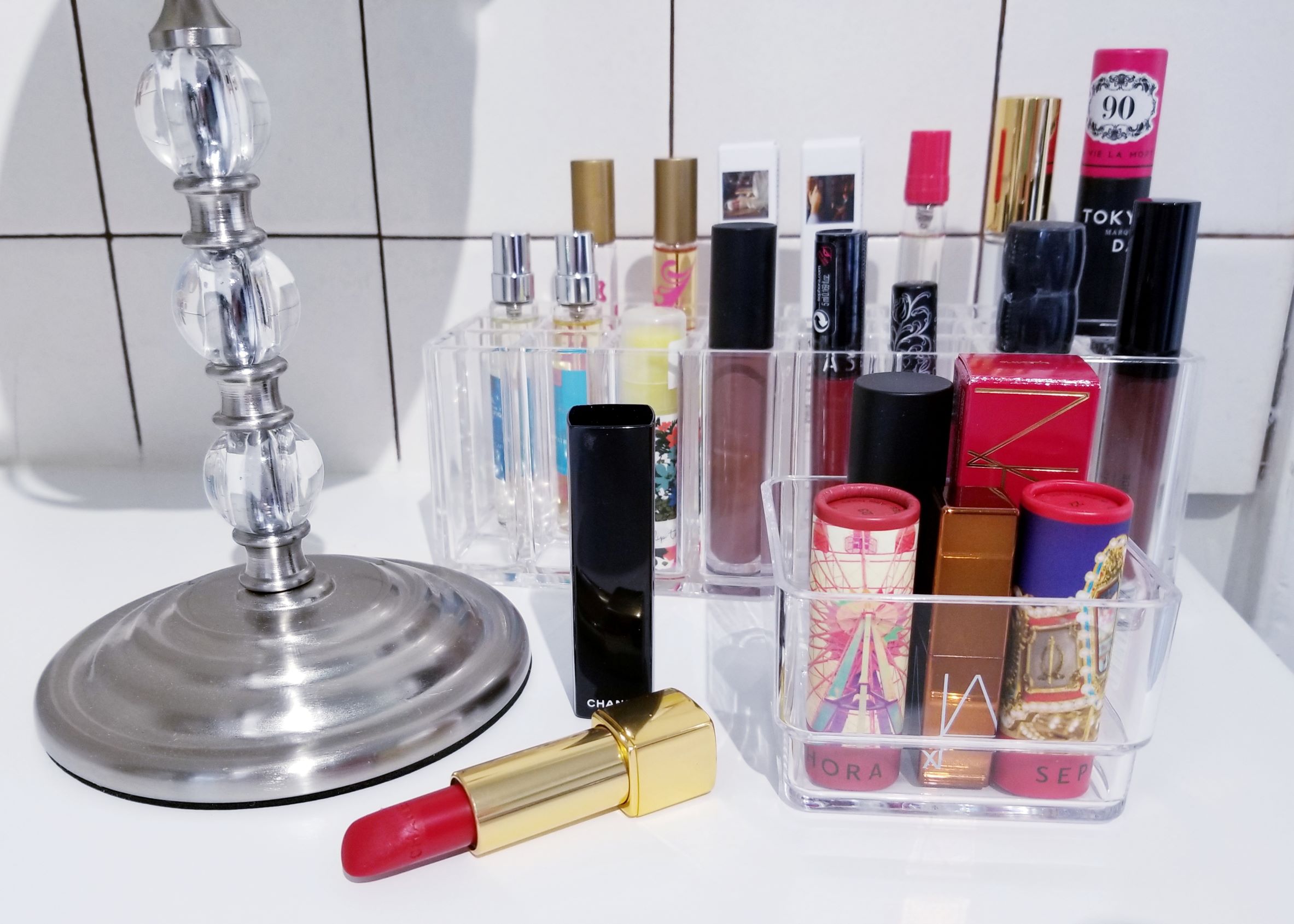 Declutter and Organize Beauty Products